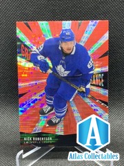 2020-21 Grand Entrance Red Nick Robertson Toronto Maple Leafs #GE-23